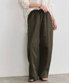 【ピエロ/Pierrot】のギャザーツイルカーブパンツ 163cm / カーキ / M|ID: prp329100004971684 ipo3291000000037282276
