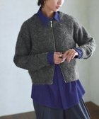 【ピエロ/Pierrot】のRASW シャギーWジップカーディガン 166cm / チャコール / M|ID: prp329100004971734 ipo3291000000037282453