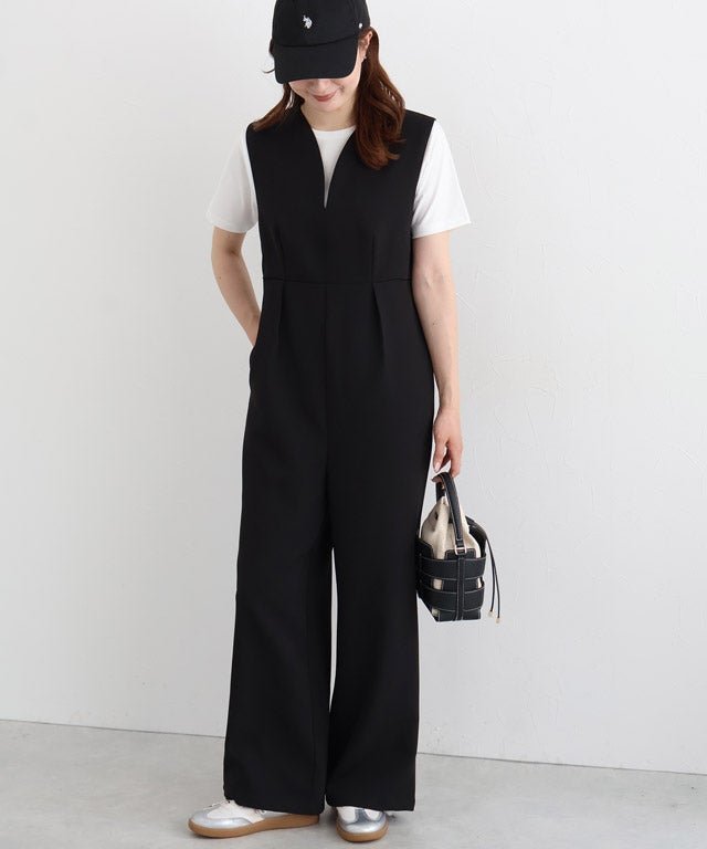【ピエロ/Pierrot】のキーネックオールインワン インテリア・キッズ・メンズ・レディースファッション・服の通販 founy(ファウニー) https://founy.com/ ファッション Fashion レディースファッション Fashion for Women ワンピース Dresses オールインワン・ワンピース Dresses and Jumpsuits インナー Innerwear オケージョン Occasion Wear プチプライス・低価格 Affordable / Budget Price エレガント 上品 Elegant ビジネス 仕事 通勤 Business / Work / Commuting |ID: prp329100004971798 ipo3291000000037282650