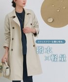 【ピエロ/Pierrot】の撥水・軽量ベーシックトレンチコート 大人の最旬トレンドファッション＆コーディネート founy(ファウニー) ファッション Fashion レディースファッション Fashion for Women アウター Coat / Outerwear Collection コート・ロングコート・ピーコート Long Coats, Peacoats & More レディースジャケット・軽アウター Jackets トレンチコート / 春秋の定番アウター Trench Coats 送料無料 Free Shipping シンプル Simple, Minimal トレンチ Trench, Trench Coat プチプライス・低価格 Affordable / Budget Price ベーシック Basic, Essential ロング Long, Long-Length 軽量 Lightweight, Ultra Light thumbnail 撥水・軽量ベーシックトレンチコート|ID: prp329100004971807 ipo3291000000037282685