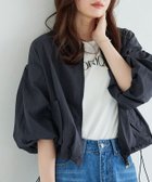 【ピエロ/Pierrot】の【A会場】バルーンスリーブブルゾン 大人の最旬トレンドファッション＆コーディネート founy(ファウニー) ファッション Fashion レディースファッション Fashion for Women アウター Coat / Outerwear Collection レディースジャケット・軽アウター Jackets ブルゾンジャケット・スポーティアウター Blouson Jackets 送料無料 Free Shipping おすすめ Recommended / Our Picks ジップ Zip, Zipper スリーブ Sleeve, Long Sleeve / Short Sleeve バルーン Balloon, Balloon Silhouette フェミニン Feminine, Girly ブルゾン Blouson, Bomber Jacket プチプライス・低価格 Affordable / Budget Price ワッシャー Washer, Crinkled Finish 羽織 Haori, Light Jacket thumbnail 167cm / ネイビー / M|ID: prp329100004971895 ipo3291000000037283048