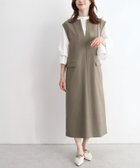 【ピエロ/Pierrot】の【D会場】キーネックシンプルジャンパースカート 163cm / モカグレージュ / M|ID: prp329100004971945 ipo3291000000037283210