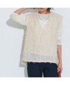 【ピエロ/Pierrot】の【アウトレットSALE!】ジャカードVネックベスト ジャカードVネックベスト|ID: prp329100004971965 ipo3291000000037283297