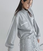 【ピエロ/Pierrot】のECLAM フリンジラインポンチZIPプルオーバー 大人の最旬トレンドファッション＆コーディネート founy(ファウニー) ファッション Fashion レディースファッション Fashion for Women トップス・カットソー Cut & Sew Tops カジュアルプルオーバー・ニットトップス Pullovers & Knit Tops / Casual Pullovers おすすめ Recommended / Our Picks スタイリッシュ Stylish, Fashionable スリーブ Sleeve, Long Sleeve / Short Sleeve セットアップ Set-Up, Coordinated Outfit ダブル Double, Double-Breasted ハイネック High Neck, Mock Neck フロント Front, Front Design プチプライス・低価格 Affordable / Budget Price ポケット Pocket, Pocket Detail 羽織 Haori, Light Jacket thumbnail [ECLAM] フリンジラインポンチZIPプルオーバー|ID: prp329100004972021 ipo3291000000037283595