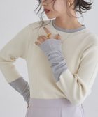 【ピエロ/Pierrot】の【アウトレットSALE!】 ECLAM ロングスリーブ配色ラメニット [ECLAM] ロングスリーブ配色ラメニット【Pierrot】|ID: prp329100004972034 ipo3291000000037283648