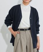 【ピエロ/Pierrot】の【コットンブレンド】ベーシックリブニットカーディガン 158cm / ネイビー / M|ID: prp329100004972046 ipo3291000000037283731