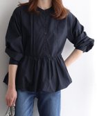 【ピエロ/Pierrot】のバンドカラーバルーンペプラムブラウス 大人の最旬トレンドファッション＆コーディネート founy(ファウニー) ファッション Fashion レディースファッション Fashion for Women トップス・カットソー Cut & Sew Tops シャツ・ブラウス・オフィスカジュアル Elegant Blouses & Button-Ups おすすめ Recommended / Our Picks ギャザー Gathered, Ruffled スラックス Slacks, Dress Pants デニム Denim, Jeans Material バルーン Balloon, Balloon Silhouette プチプライス・低価格 Affordable / Budget Price ペプラム Peplum, Flared Hem thumbnail バンドカラーバルーンペプラムブラウス|ID: prp329100004972061 ipo3291000000037283794