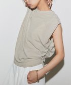 【ピエロ/Pierrot】のECLAM ショルダータックラメカットソー 163cm / ベージュ / M|ID: prp329100004972095 ipo3291000000037337365