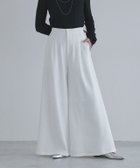 【ピエロ/Pierrot】のECLAM タックデザインワイドパンツ 163cm / ホワイト / M|ID: prp329100004972112 ipo3291000000037283967