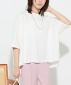 【ピエロ/Pierrot】の軽撥水・防汚ルーズドルマンTシャツ 167cm / オフホワイト / M|ID: prp329100004972119 ipo3291000000037283996