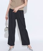 【ピエロ/Pierrot】のECLAM タックストレートパンツ 大人の最旬トレンドファッション＆コーディネート founy(ファウニー) ファッション Fashion レディースファッション Fashion for Women パンツ Pants & Trousers おすすめ Recommended / Our Picks カットソー Cut and Sewn Top ジャケット Jacket, Outerwear ストレート Straight, Straight Cut セットアップ Set-Up, Coordinated Outfit バランス Balance, Style Balance フロント Front, Front Design プチプライス・低価格 Affordable / Budget Price thumbnail 166cm / ブラック / M|ID: prp329100004972184 ipo3291000000037284335