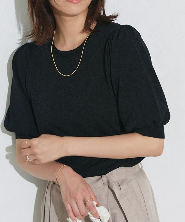 【ピエロ/Pierrot】の【B会場】パフスリーブニット インテリア・キッズ・メンズ・レディースファッション・服の通販 founy(ファウニー) https://founy.com/ ファッション Fashion レディースファッション Fashion for Women トップス・カットソー Cut & Sew Tops ニット Knit Tops & Sweaters ウォッシャブル Machine Washable シンプル Simple, Minimal スリーブ Sleeve, Long Sleeve / Short Sleeve フェミニン Feminine, Girly プチプライス・低価格 Affordable / Budget Price |ID: prp329100004972213 ipo3291000000037284453