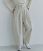 【ピエロ/Pierrot】のECLAM サイドタックコクーンパンツ 大人の最旬トレンドファッション＆コーディネート founy(ファウニー) ファッション Fashion レディースファッション Fashion for Women パンツ Pants & Trousers スタイリッシュ Stylish, Fashionable トレンド Trend, Trending Now プチプライス・低価格 Affordable / Budget Price thumbnail 163cm / ライトベージュ / M|ID: prp329100004972244 ipo3291000000037284648