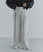 【ピエロ/Pierrot】のECLAM サマーツイードタックパンツ 大人の最旬トレンドファッション＆コーディネート founy(ファウニー) ファッション Fashion レディースファッション Fashion for Women パンツ Pants & Trousers おすすめ Recommended / Our Picks クラシカル Classical, Vintage-Inspired サマー Summer, Summer Style シンプル Simple, Minimal セットアップ Set-Up, Coordinated Outfit ツイード Twill, Twill Weave フロント Front, Front Design プチプライス・低価格 Affordable / Budget Price thumbnail [ECLAM] サマーツイードタックパンツ|ID: prp329100004972250 ipo3291000000037284694