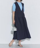 【ピエロ/Pierrot】の【D会場】ふくれジャカードティアードジャンパースカート 167cm / ネイビー / M|ID: prp329100004972262 ipo3291000000037284753