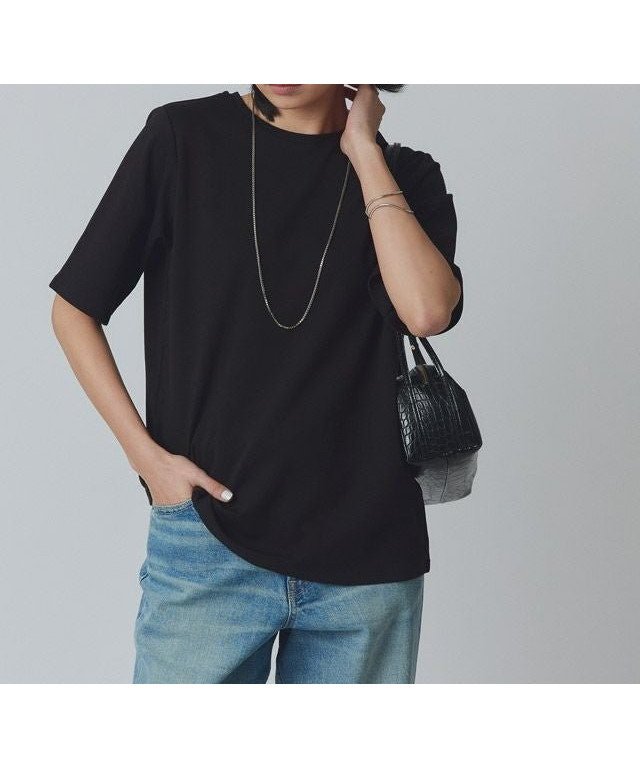 【ピエロ/Pierrot】のRASW コーマコットン五分袖Tシャツ インテリア・キッズ・メンズ・レディースファッション・服の通販 founy(ファウニー) https://founy.com/ ファッション Fashion レディースファッション Fashion for Women トップス・カットソー Cut & Sew Tops シャツ・ブラウス・オフィスカジュアル Elegant Blouses & Button-Ups ロングTシャツ・Tシャツ Longline T-Shirts & Tees プチプライス・低価格 Affordable / Budget Price エレガント 上品 Elegant |ID: prp329100004972340 ipo3291000000037285090