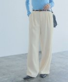 【ピエロ/Pierrot】のRASW ツイードダブルタックパンツ 【Akaneさん着用アイテム】 166cm / オフホワイト / M|ID: prp329100004972351 ipo3291000000037285132