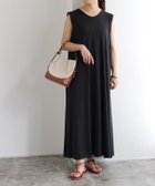 【ピエロ/Pierrot】のVネックタックスリーブロングワンピース 150cm / ブラック / PM|ID: prp329100004972365 ipo3291000000037285172