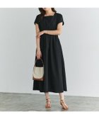 【ピエロ/Pierrot】のウエストタックフレンチスリーブワンピース 166cm / ブラック / M|ID: prp329100004972368 ipo3291000000037285199