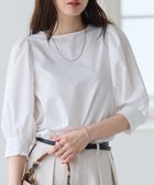 【ピエロ/Pierrot】のボリュームパフスリーブブラウス トップス レディース 167cm / オフホワイト / M|ID: prp329100004972454 ipo3291000000037285634
