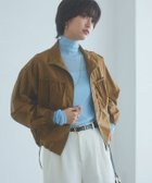 【ピエロ/Pierrot】のRASW ハイネックジップシャツブルゾン 166cm / キャメル / M|ID: prp329100004972535 ipo3291000000037285948