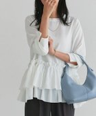 【ピエロ/Pierrot】のヘムフリルアシメブラウス 大人の最旬トレンドファッション＆コーディネート founy(ファウニー) ファッション Fashion レディースファッション Fashion for Women トップス・カットソー Cut & Sew Tops シャツ・ブラウス・オフィスカジュアル Elegant Blouses & Button-Ups シンプル Simple, Minimal フェミニン Feminine, Girly フリル Frill, Ruffle フレア Flare, Flared プチプライス・低価格 Affordable / Budget Price thumbnail ヘムフリルアシメブラウス|ID: prp329100004972608 ipo3291000000037286255