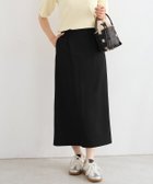 【ピエロ/Pierrot】の【B会場】接触冷感リネンライクスカート 163cm / ブラック / M|ID: prp329100004972626 ipo3291000000037286353