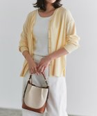 【ピエロ/Pierrot】のUVカット・接触冷感シアーカーディガン 167cm / クリームイエロー / ロング丈 / M|ID: prp329100004972633 ipo3291000000037286391