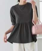 【ピエロ/Pierrot】のパフフレアTシャツ 167cm / チャコール / M|ID: prp329100004972640 ipo3291000000037286427