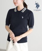【ピエロ/Pierrot】の【U.S.POLO ASSN.】配色デザインポロニット 【U.S.POLO ASSN.】配色デザインポロニット【Pierrot】|ID: prp329100004972681 ipo3291000000037286602
