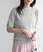 【ピエロ/Pierrot】の接触冷感2wayリボンニット 166cm / グレー / M|ID: prp329100004972707 ipo3291000000037286696