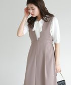 【ピエロ/Pierrot】の接触冷感2wayリボンニット 166cm / オフホワイト / M|ID: prp329100004972707 ipo3291000000037286699