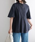 【ピエロ/Pierrot】のティアードチュニックブラウス 167cm / ダークネイビー / M|ID: prp329100004972712 ipo3291000000037286711