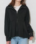 【ピエロ/Pierrot】の【一部予約】【UV/接触冷感】フレアパーカー トップス レディース 163cm / ブラック / M|ID: prp329100004972714 ipo3291000000037286720