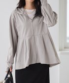 【ピエロ/Pierrot】の【一部予約】【UV/接触冷感】フレアパーカー トップス レディース 162cm / グレージュ / M|ID: prp329100004972714 ipo3291000000037286722
