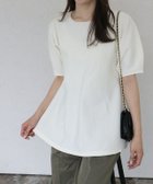 【ピエロ/Pierrot】の【B会場】構築袖ペプラムニット 163cm / オフホワイト / M|ID: prp329100004972717 ipo3291000000037286745