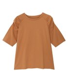 【ピエロ/Pierrot】の汗ジミ防止シャーリングデザインTシャツ オレンジ|ID: prp329100004972792 ipo3291000000037287062