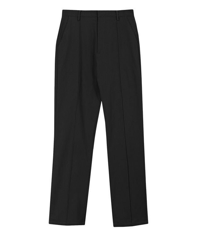 【ピエロ/Pierrot】の裏微起毛テーパードパンツ インテリア・キッズ・メンズ・レディースファッション・服の通販 founy(ファウニー) 　ファッション　Fashion　レディースファッション　Fashion for Women　パンツ　Pants & Trousers　シェイプ　Shape, Slim Fit　センター　Center, Center Line　プチプライス・低価格　Affordable / Budget Price　エレガント 上品　Elegant　ブラック|ID: prp329100004972806 ipo3291000000037287132
