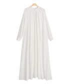【ピエロ/Pierrot】の【アウトレットSALE!】バンドカラーフレアシャツワンピース オフホワイト|ID: prp329100004972831 ipo3291000000037287249