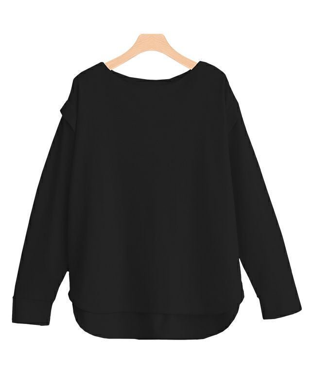 【ピエロ/Pierrot】のポンチショルダータックプルオーバー インテリア・キッズ・メンズ・レディースファッション・服の通販 founy(ファウニー) 　ファッション　Fashion　レディースファッション　Fashion for Women　トップス・カットソー　Cut & Sew Tops　カジュアルプルオーバー・ニットトップス　Pullovers & Knit Tops / Casual Pullovers　ショルダー　Shoulder, Shoulder Strap　プチプライス・低価格　Affordable / Budget Price　ブラック|ID: prp329100004972874 ipo3291000000037287443