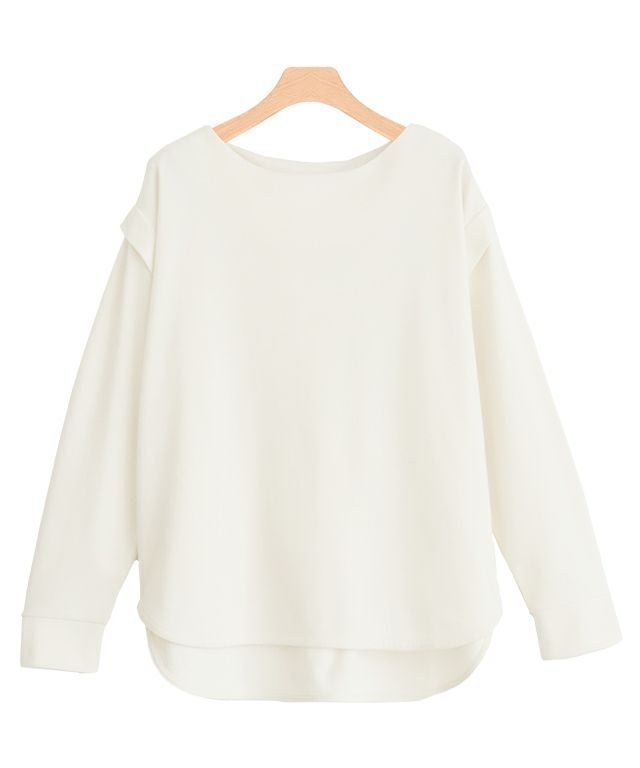 【ピエロ/Pierrot】のポンチショルダータックプルオーバー インテリア・キッズ・メンズ・レディースファッション・服の通販 founy(ファウニー) 　ファッション　Fashion　レディースファッション　Fashion for Women　トップス・カットソー　Cut & Sew Tops　カジュアルプルオーバー・ニットトップス　Pullovers & Knit Tops / Casual Pullovers　ショルダー　Shoulder, Shoulder Strap　プチプライス・低価格　Affordable / Budget Price　アイボリー|ID: prp329100004972874 ipo3291000000037287444