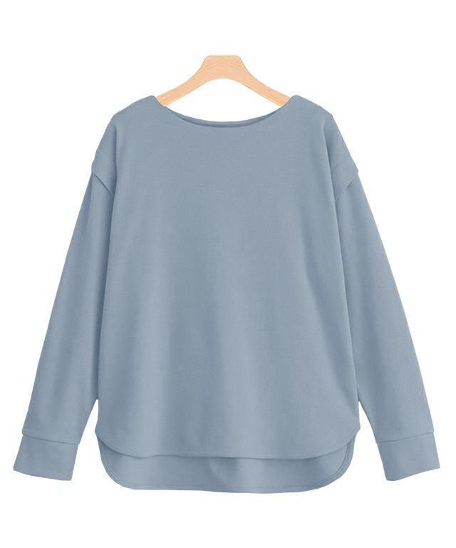 【ピエロ/Pierrot】のポンチショルダータックプルオーバー インテリア・キッズ・メンズ・レディースファッション・服の通販 founy(ファウニー) 　ファッション　Fashion　レディースファッション　Fashion for Women　トップス・カットソー　Cut & Sew Tops　カジュアルプルオーバー・ニットトップス　Pullovers & Knit Tops / Casual Pullovers　ショルダー　Shoulder, Shoulder Strap　プチプライス・低価格　Affordable / Budget Price　スモークブルー|ID: prp329100004972874 ipo3291000000037287446