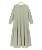 【ピエロ/Pierrot】のRASW ギャザー切り替えワンピース 大人の最旬トレンドファッション＆コーディネート founy(ファウニー) ファッション Fashion レディースファッション Fashion for Women ワンピース Dresses 送料無料 Free Shipping ギャザー Gathered, Ruffled プチプライス・低価格 Affordable / Budget Price ロング Long, Long-Length thumbnail ライトカーキ|ID: prp329100004972876 ipo3291000000037287460