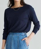 【ピエロ/Pierrot】の【A会場】選べるシルクタッチウォッシャブルニット 167cm / ネイビー / スクエアネック / M|ID: prp329100004972894 ipo3291000000037287528