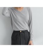 【ピエロ/Pierrot】の【A会場】選べるシルクタッチウォッシャブルニット 167cm / グレー / Vネック / M|ID: prp329100004972894 ipo3291000000037287531