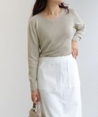 【ピエロ/Pierrot】の【A会場】選べるシルクタッチウォッシャブルニット 157cm / グレージュ / Vネック / M|ID: prp329100004972894 ipo3291000000037287533
