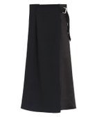 【ピエロ/Pierrot】の【アウトレットSALE!】切り替えラップスカート ブラック|ID: prp329100004972923 ipo3291000000037287701