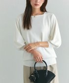 【ピエロ/Pierrot】の選べるネックシルクタッチバルーンニット 大人の最旬トレンドファッション＆コーディネート founy(ファウニー) ファッション Fashion レディースファッション Fashion for Women トップス・カットソー Cut & Sew Tops ニット Knit Tops & Sweaters シルク Silk, 100% Silk シンプル Simple, Minimal スクエア Square, Square Shape スリーブ Sleeve, Long Sleeve / Short Sleeve バルーン Balloon, Balloon Silhouette プチプライス・低価格 Affordable / Budget Price エレガント 上品 Elegant thumbnail 166cm / オフホワイト / スクエアネック / M|ID: prp329100004972973 ipo3291000000037287955