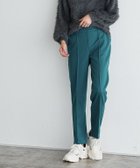 【ピエロ/Pierrot】のカット起毛ピンタックテーパードパンツ 大人の最旬トレンドファッション＆コーディネート founy(ファウニー) ファッション Fashion レディースファッション Fashion for Women パンツ Pants & Trousers プチプライス・低価格 Affordable / Budget Price thumbnail 167cm / ブルーグリーン / M|ID: prp329100004972977 ipo3291000000037287975