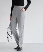 【ピエロ/Pierrot】のカット起毛ピンタックテーパードパンツ 大人の最旬トレンドファッション＆コーディネート founy(ファウニー) ファッション Fashion レディースファッション Fashion for Women パンツ Pants & Trousers プチプライス・低価格 Affordable / Budget Price thumbnail 166cm / グレー / M|ID: prp329100004972977 ipo3291000000037287979
